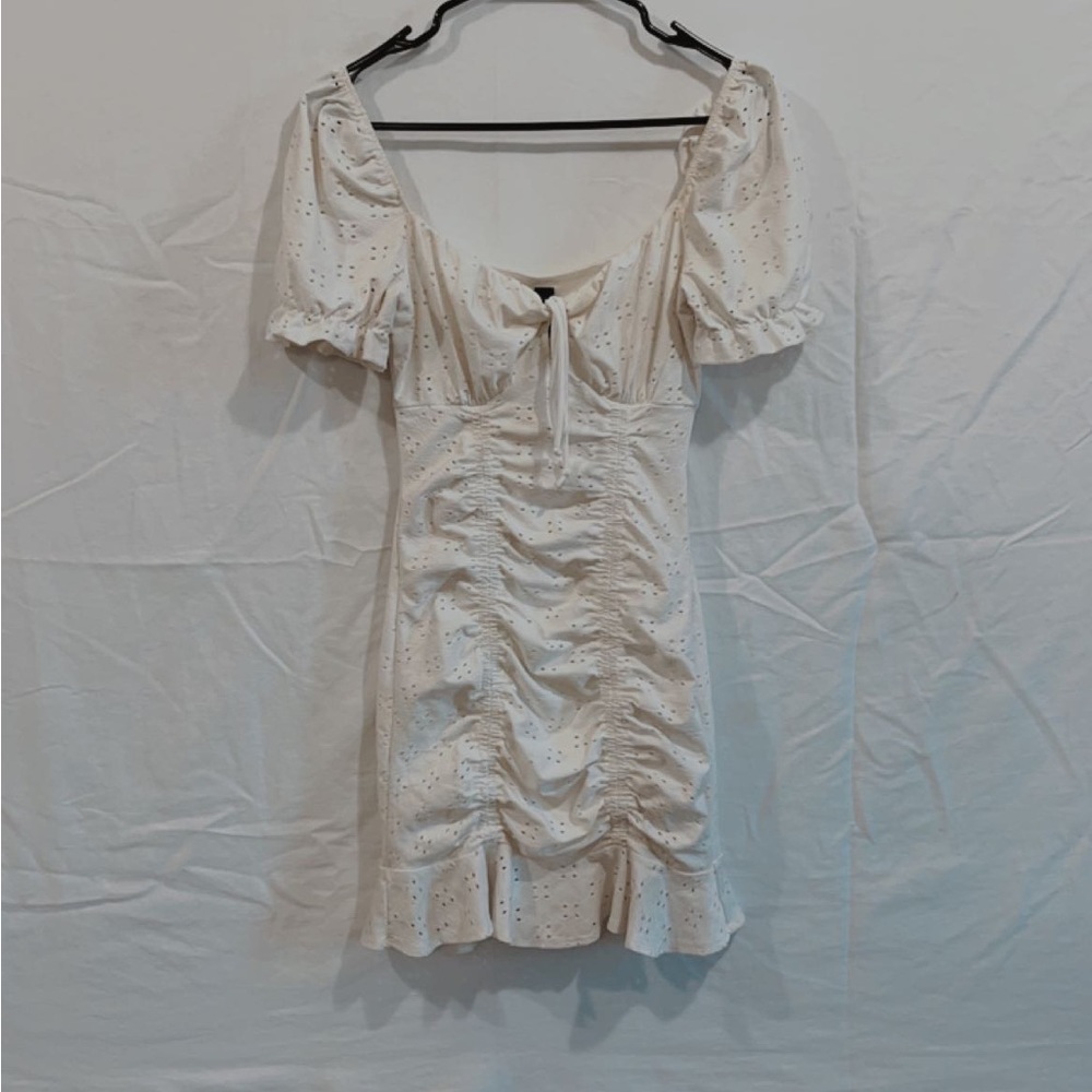 White spring dress